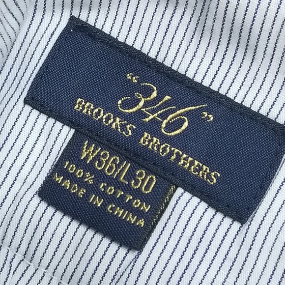 Brooks Brothers 346 36x29, Flat front Chinos - Picture 6 of 6